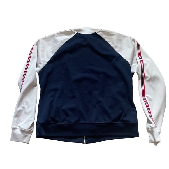 Izod Movement Navy & White Women's Track Jacket Y2K XL - Picture 10 of 10